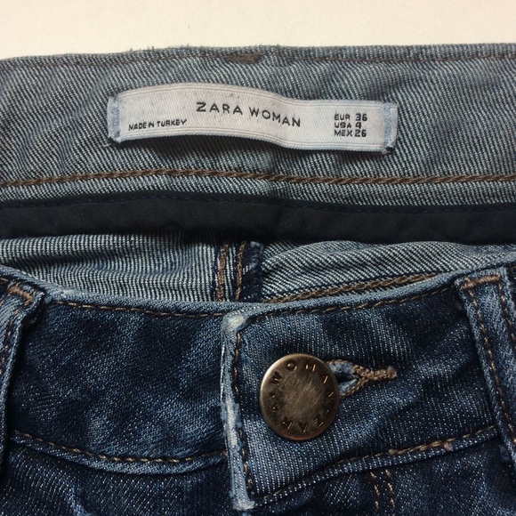 zara size 4 jeans